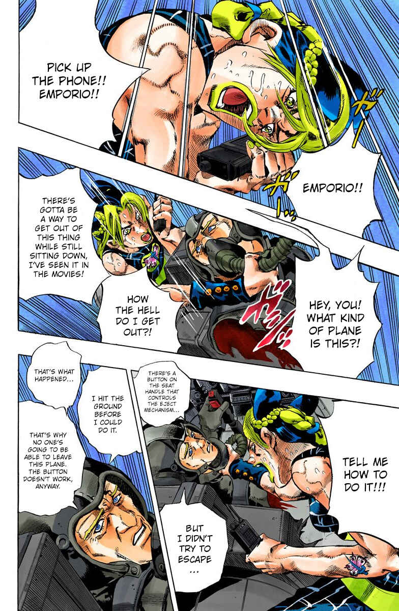Page 12 Chapter 122 JoJos Bizarre Adventure, Part 6: Stone Ocean (Official Colored)