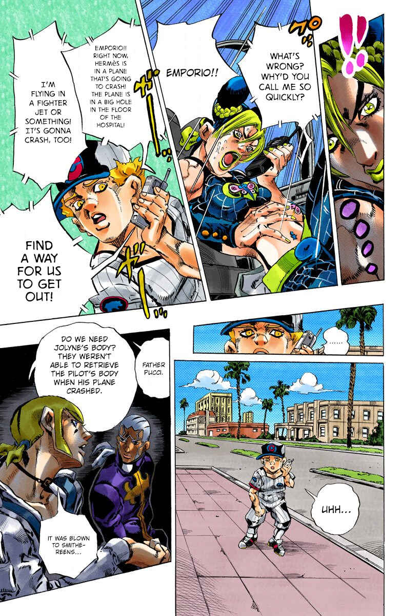 Page 13 Chapter 122 JoJos Bizarre Adventure, Part 6: Stone Ocean (Official Colored)