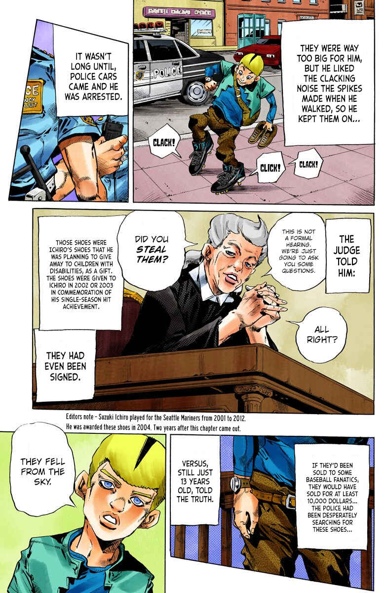 Page 3 Chapter 122 JoJos Bizarre Adventure, Part 6: Stone Ocean (Official Colored)