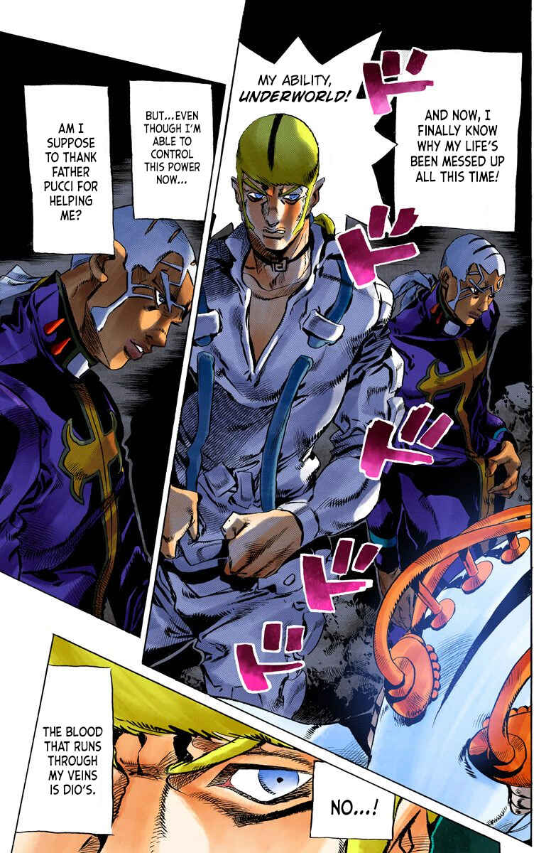Page 7 Chapter 122 JoJos Bizarre Adventure, Part 6: Stone Ocean (Official Colored)