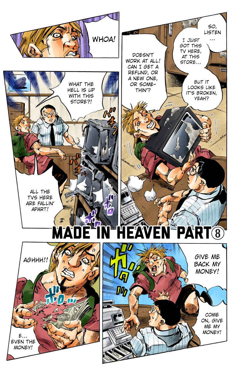 Page 1 Chapter 156 JoJos Bizarre Adventure, Part 6: Stone Ocean (Official Colored)