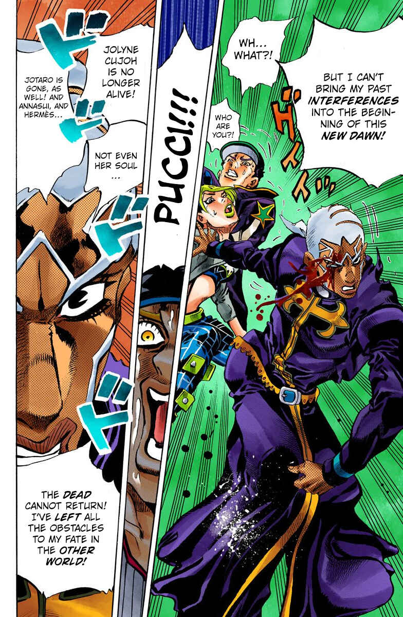 Page 15 Chapter 156 JoJos Bizarre Adventure, Part 6: Stone Ocean (Official Colored)