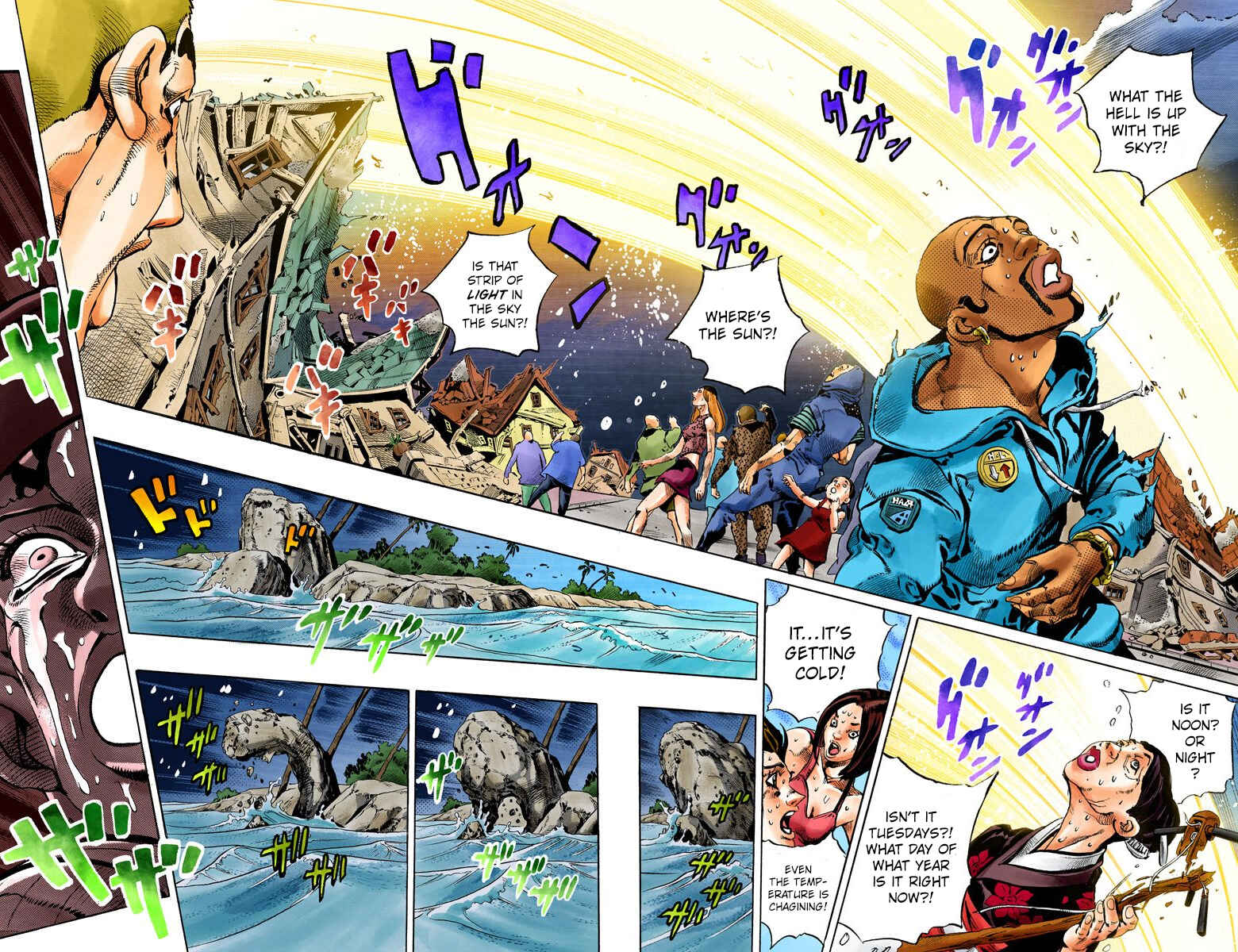 Page 4 Chapter 156 JoJos Bizarre Adventure, Part 6: Stone Ocean (Official Colored)