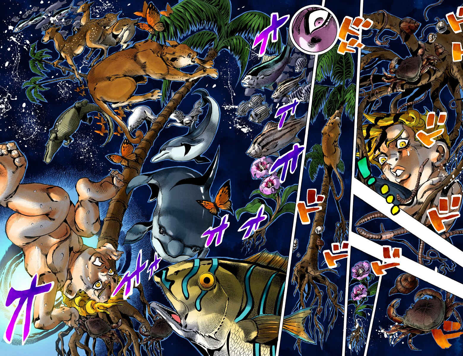 Page 7 Chapter 156 JoJos Bizarre Adventure, Part 6: Stone Ocean (Official Colored)