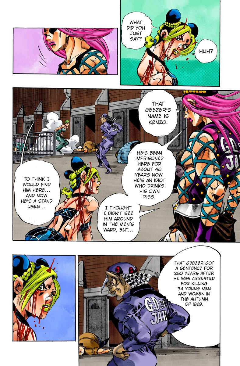 Page 10 Chapter 68 JoJos Bizarre Adventure, Part 6: Stone Ocean (Official Colored)