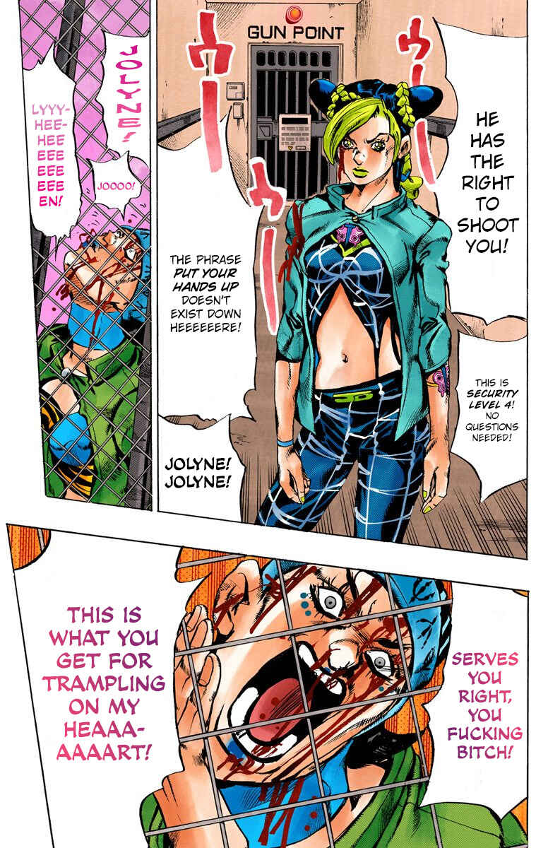 Page 16 Chapter 9 JoJos Bizarre Adventure, Part 6: Stone Ocean (Official Colored)