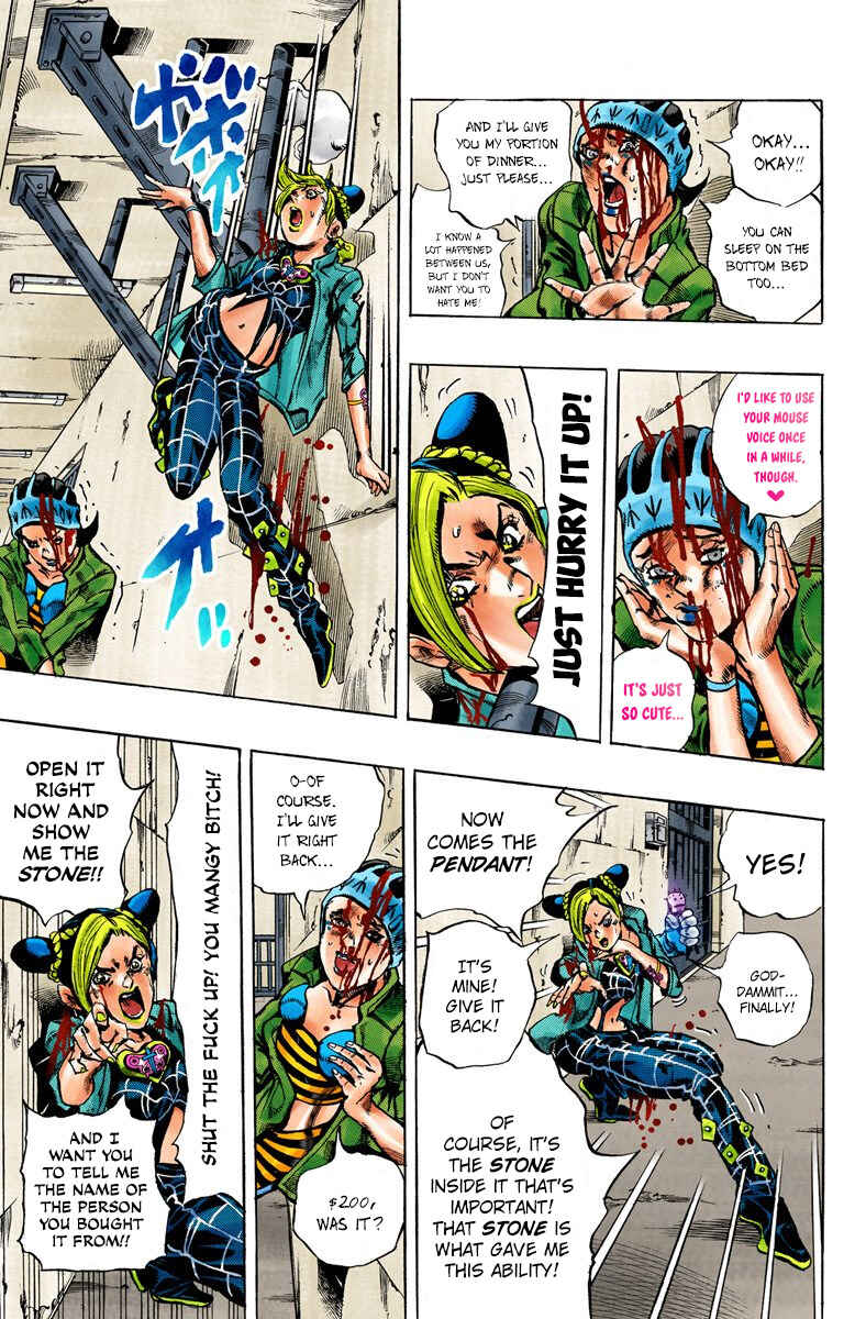 Page 6 Chapter 9 JoJos Bizarre Adventure, Part 6: Stone Ocean (Official Colored)