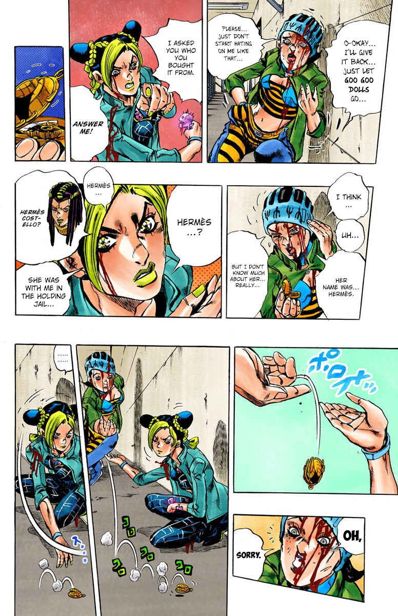 Page 7 Chapter 9 JoJos Bizarre Adventure, Part 6: Stone Ocean (Official Colored)