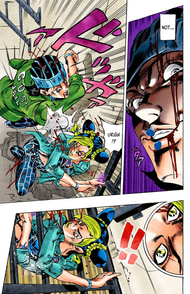 Page 8 Chapter 9 JoJos Bizarre Adventure, Part 6: Stone Ocean (Official Colored)