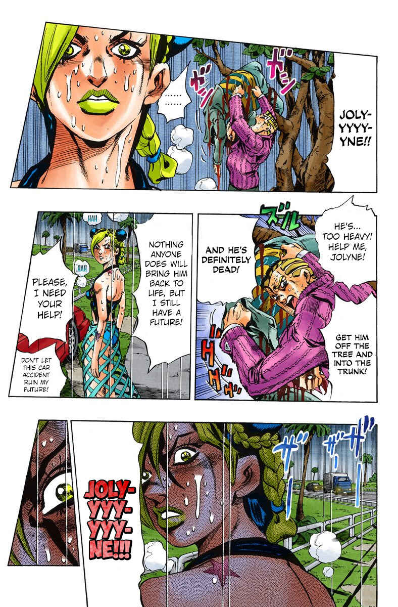Page 12 Chapter 2 JoJos Bizarre Adventure, Part 6: Stone Ocean (Official Colored)