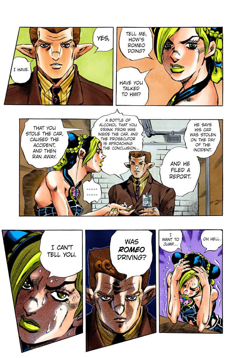 Page 18 Chapter 2 JoJos Bizarre Adventure, Part 6: Stone Ocean (Official Colored)