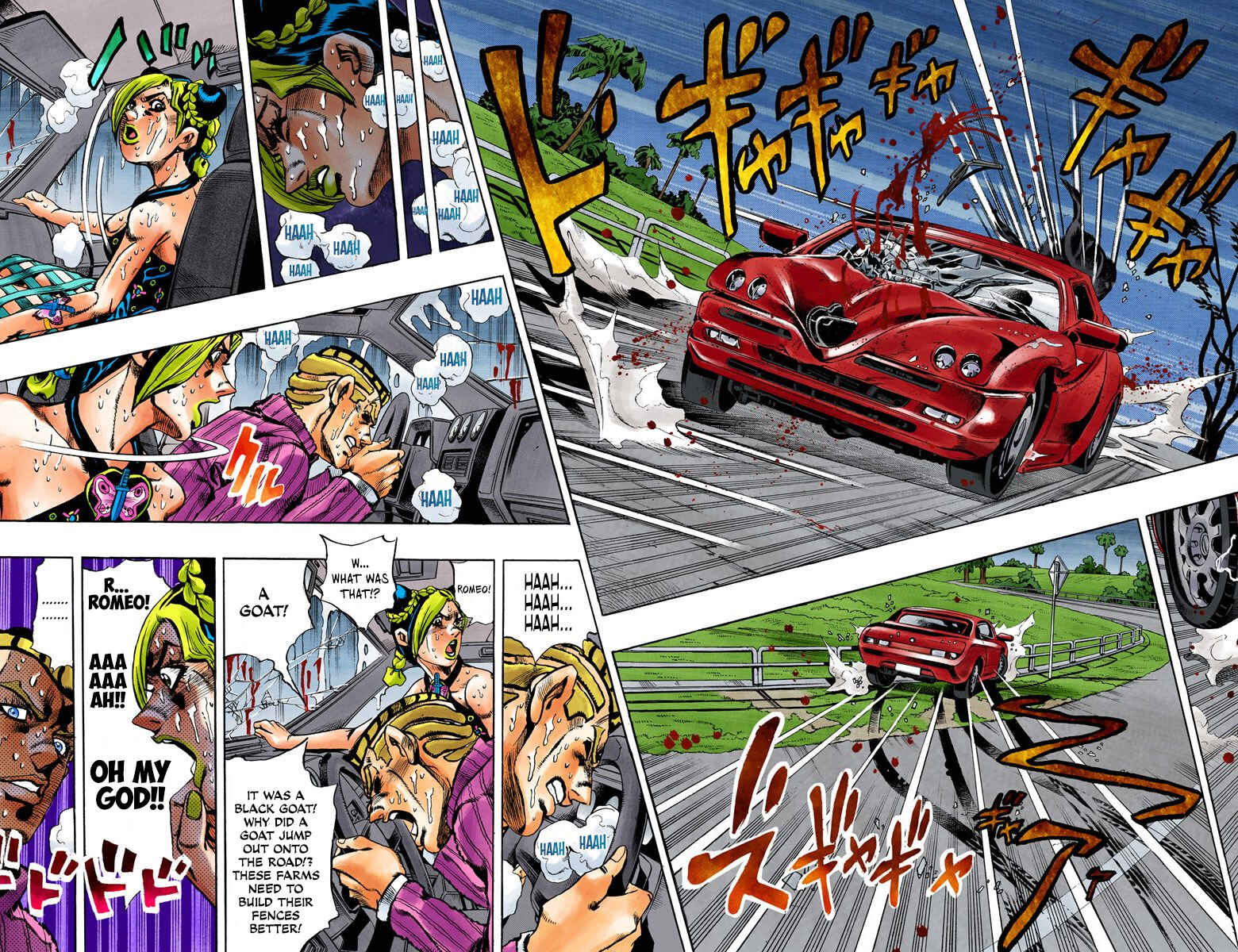 Page 6 Chapter 2 JoJos Bizarre Adventure, Part 6: Stone Ocean (Official Colored)