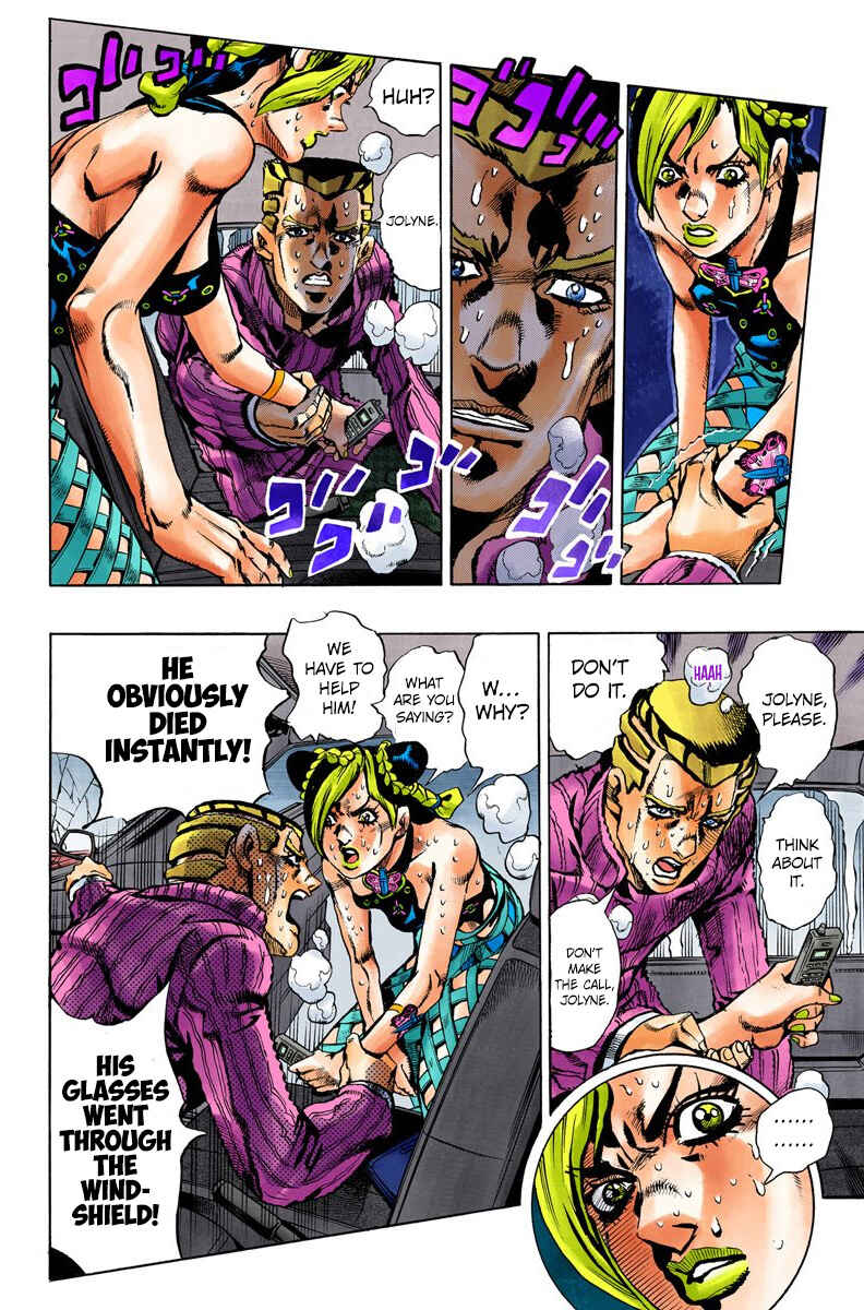 Page 9 Chapter 2 JoJos Bizarre Adventure, Part 6: Stone Ocean (Official Colored)