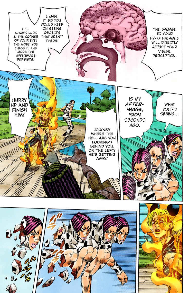 Page 12 Chapter 116 JoJos Bizarre Adventure, Part 6: Stone Ocean (Official Colored)