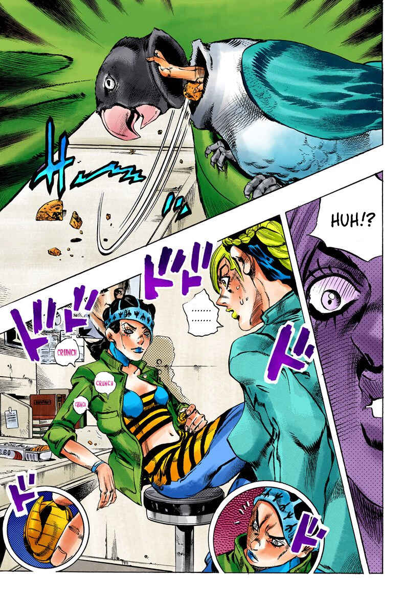 Page 18 Chapter 4 JoJos Bizarre Adventure, Part 6: Stone Ocean (Official Colored)