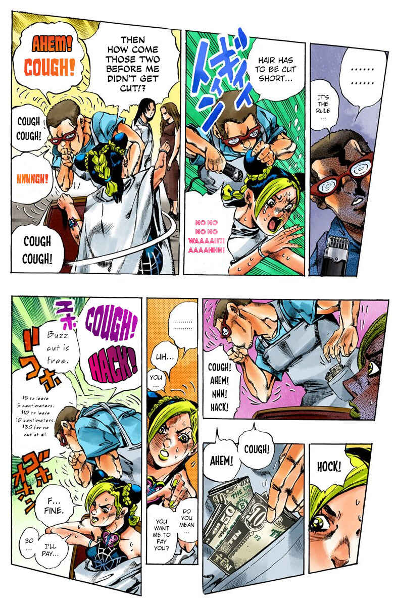 Page 2 Chapter 4 JoJos Bizarre Adventure, Part 6: Stone Ocean (Official Colored)