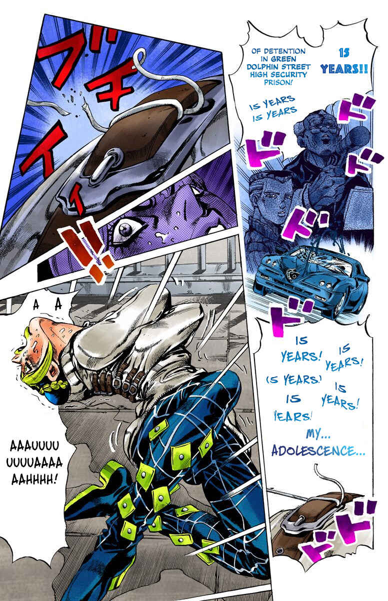 Page 3 Chapter 3 JoJos Bizarre Adventure, Part 6: Stone Ocean (Official Colored)
