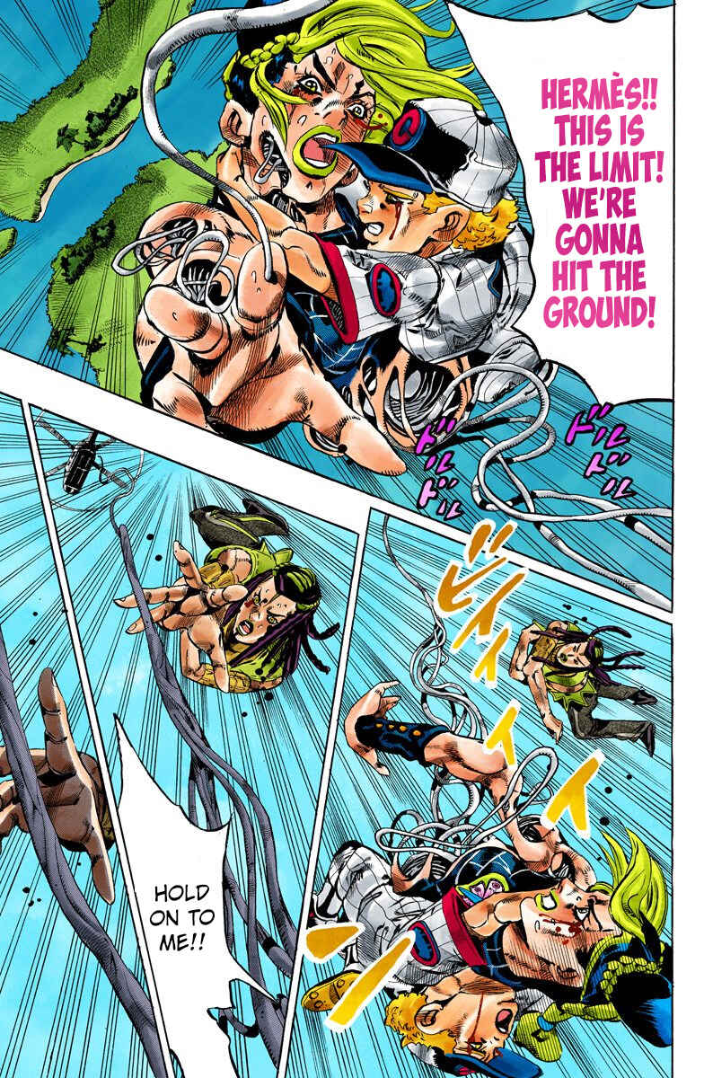 Page 11 Chapter 113 JoJos Bizarre Adventure, Part 6: Stone Ocean (Official Colored)