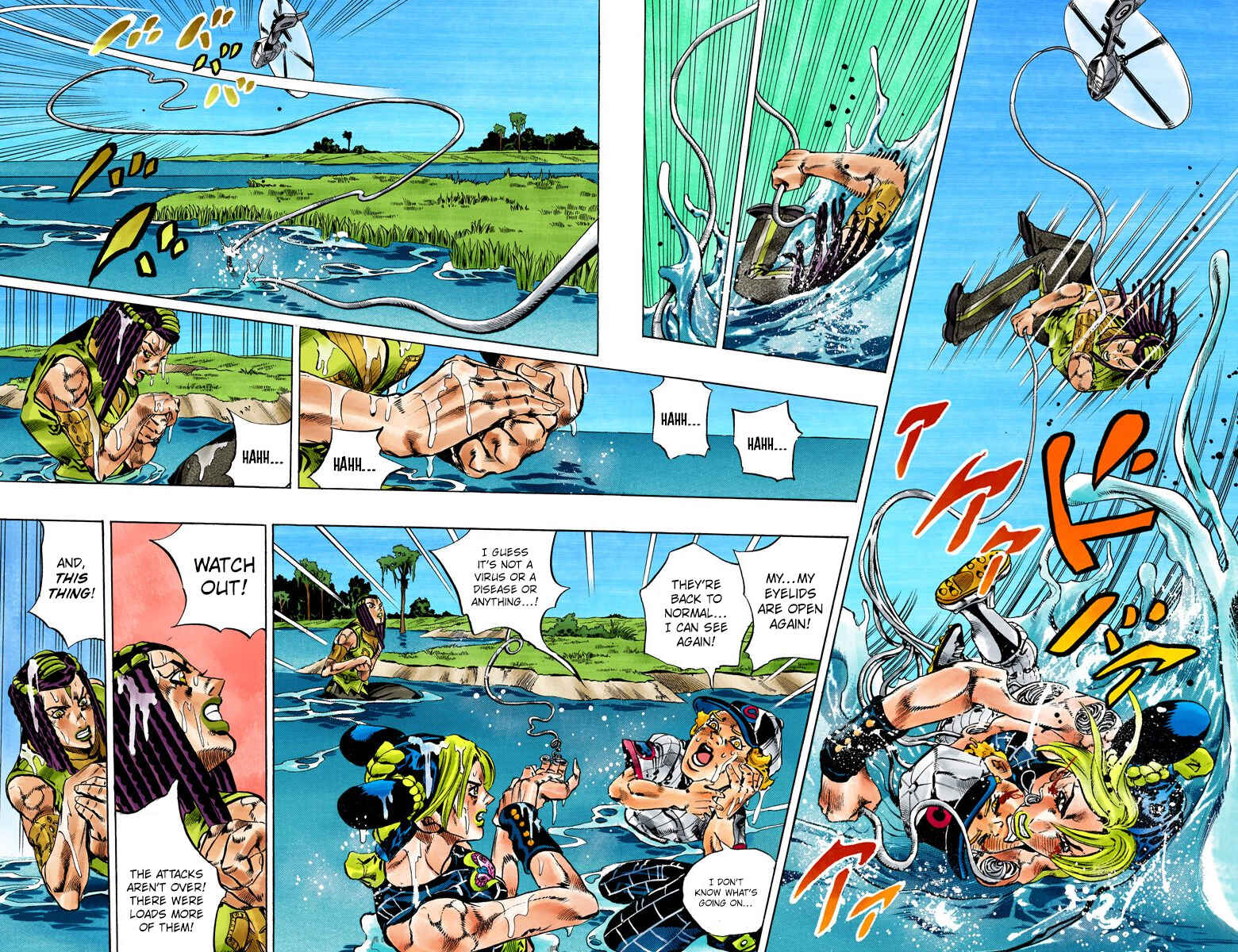 Page 12 Chapter 113 JoJos Bizarre Adventure, Part 6: Stone Ocean (Official Colored)