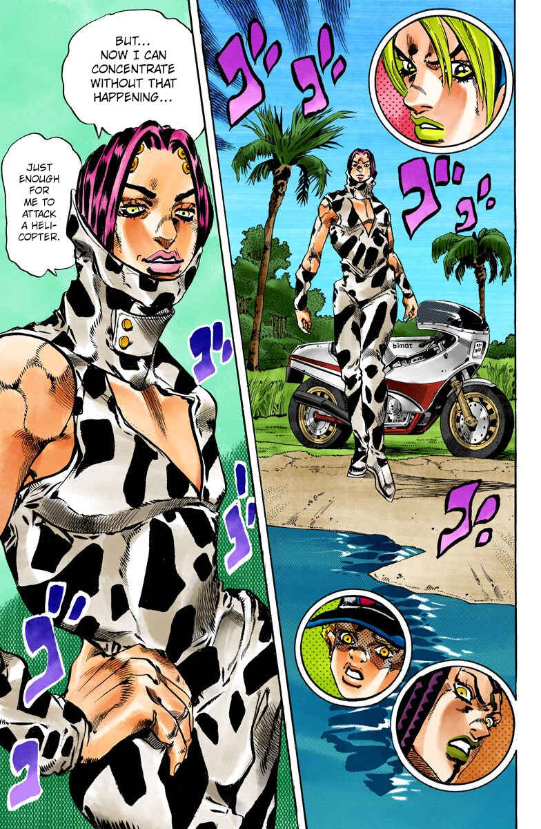 Page 14 Chapter 113 JoJos Bizarre Adventure, Part 6: Stone Ocean (Official Colored)