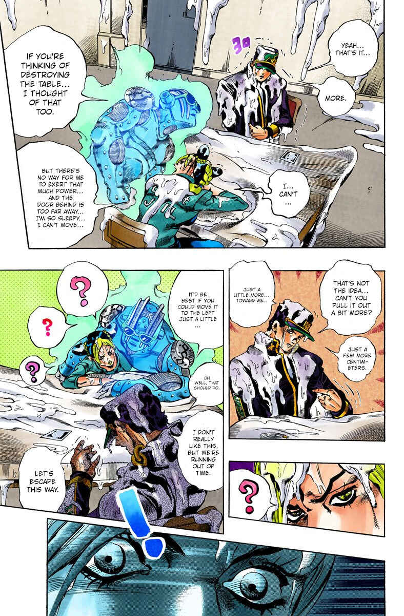 Page 13 Chapter 17 JoJos Bizarre Adventure, Part 6: Stone Ocean (Official Colored)