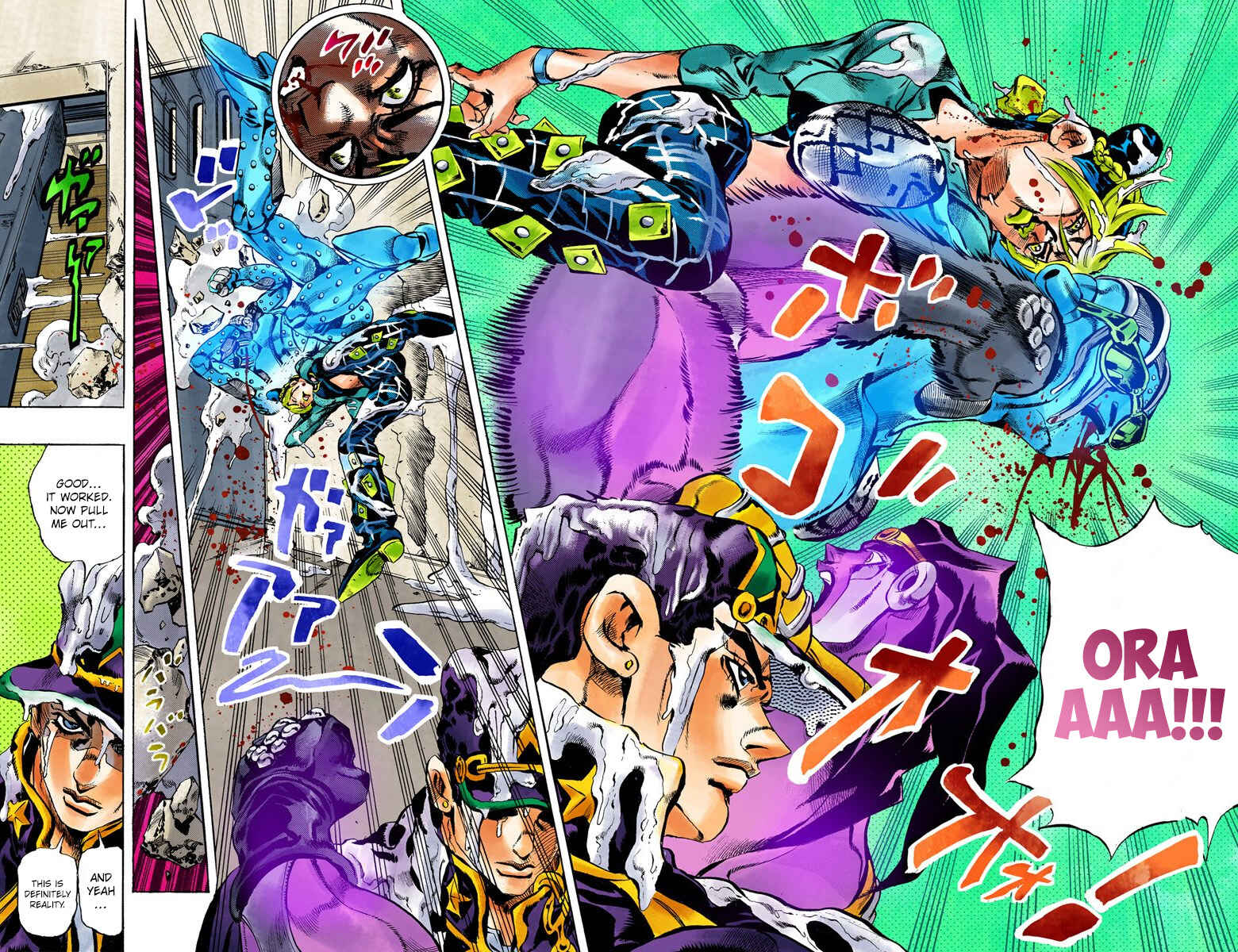 Page 14 Chapter 17 JoJos Bizarre Adventure, Part 6: Stone Ocean (Official Colored)