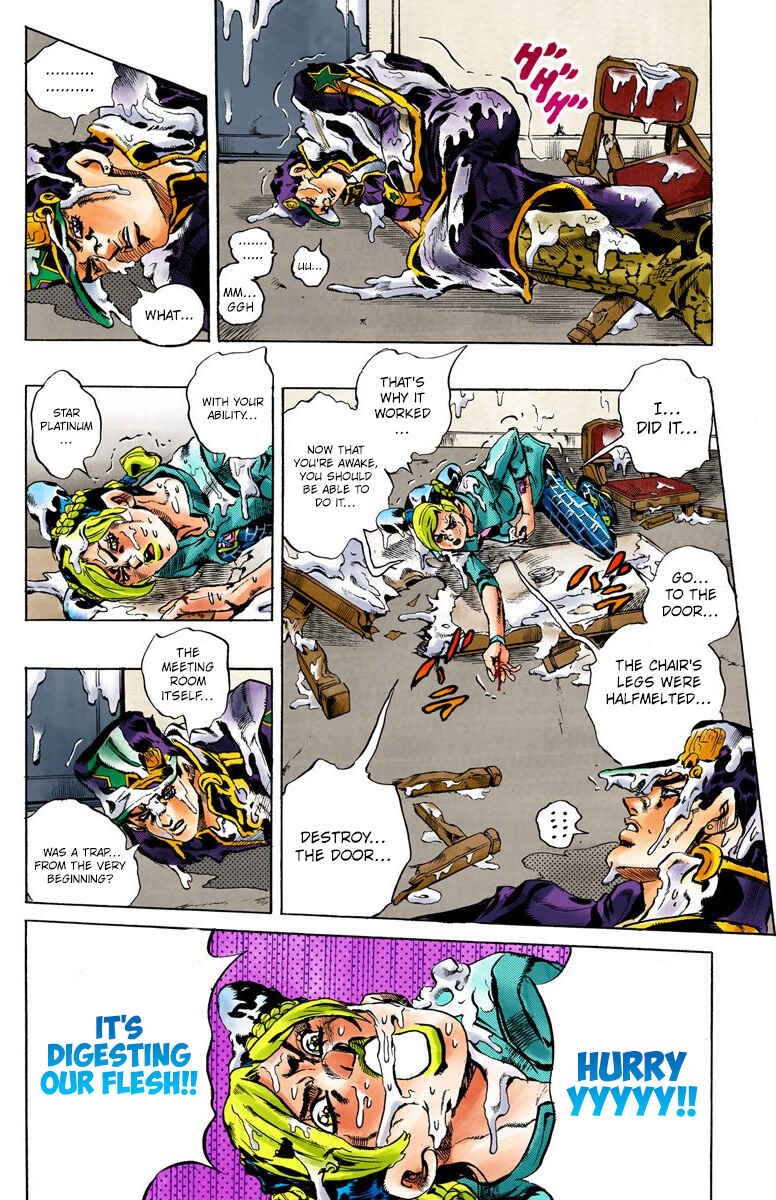 Page 8 Chapter 17 JoJos Bizarre Adventure, Part 6: Stone Ocean (Official Colored)