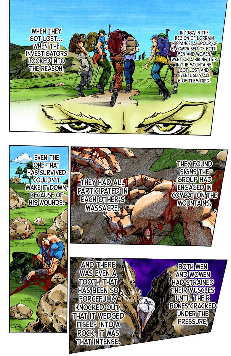 Page 4 Chapter 61 JoJos Bizarre Adventure, Part 6: Stone Ocean (Official Colored)