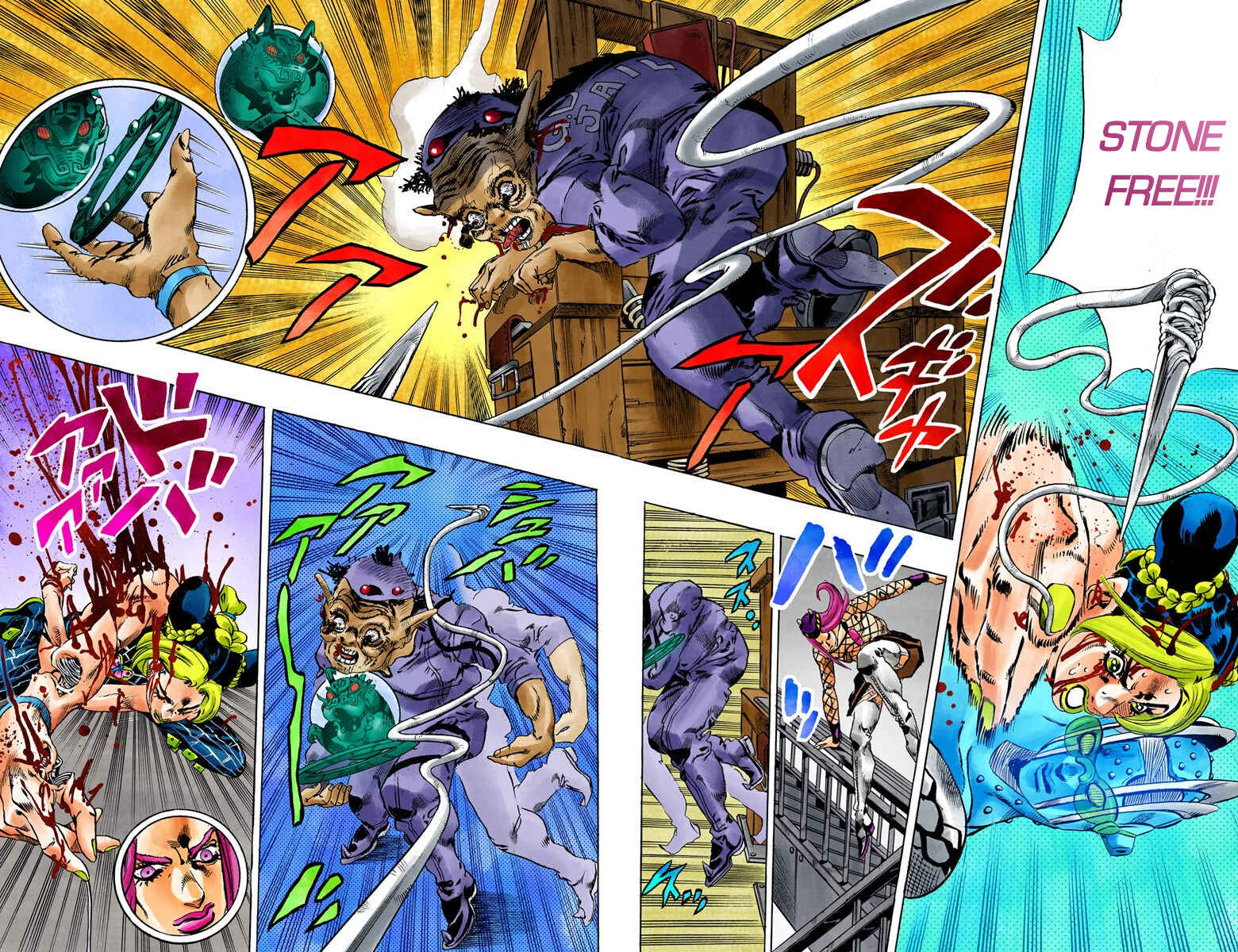 Page 16 Chapter 73 JoJos Bizarre Adventure, Part 6: Stone Ocean (Official Colored)