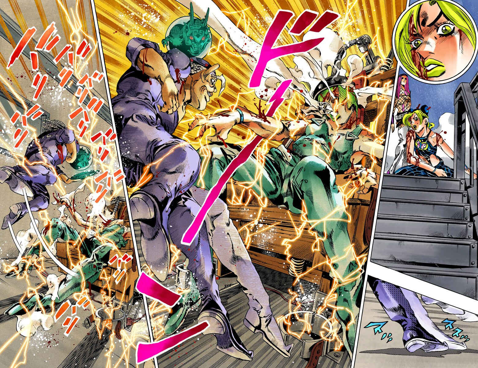 Page 3 Chapter 73 JoJos Bizarre Adventure, Part 6: Stone Ocean (Official Colored)