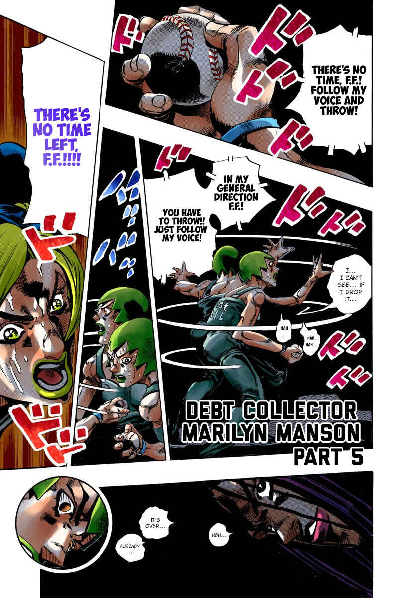 Page 1 Chapter 38 JoJos Bizarre Adventure, Part 6: Stone Ocean (Official Colored)