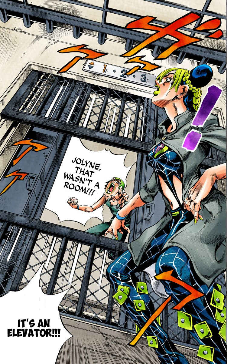 Page 10 Chapter 38 JoJos Bizarre Adventure, Part 6: Stone Ocean (Official Colored)