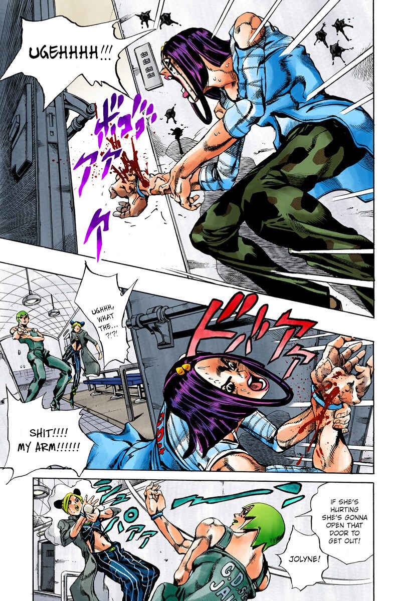 Page 4 Chapter 38 JoJos Bizarre Adventure, Part 6: Stone Ocean (Official Colored)