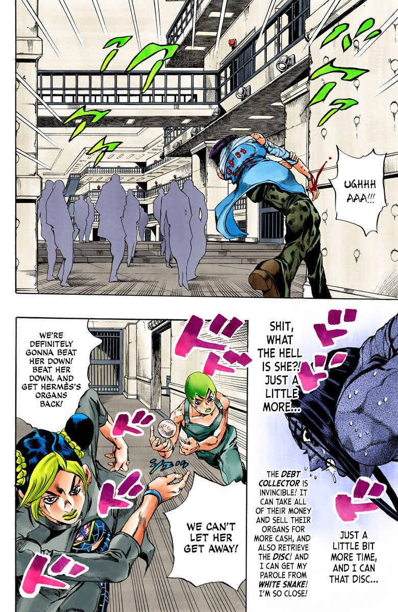 Page 5 Chapter 38 JoJos Bizarre Adventure, Part 6: Stone Ocean (Official Colored)