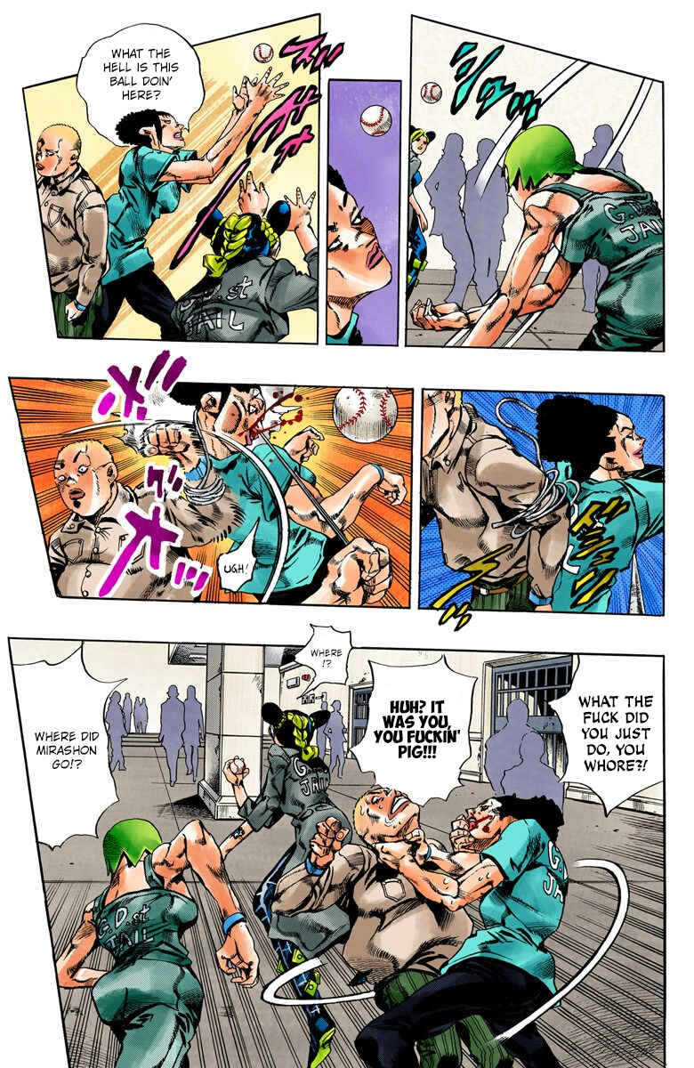 Page 6 Chapter 38 JoJos Bizarre Adventure, Part 6: Stone Ocean (Official Colored)