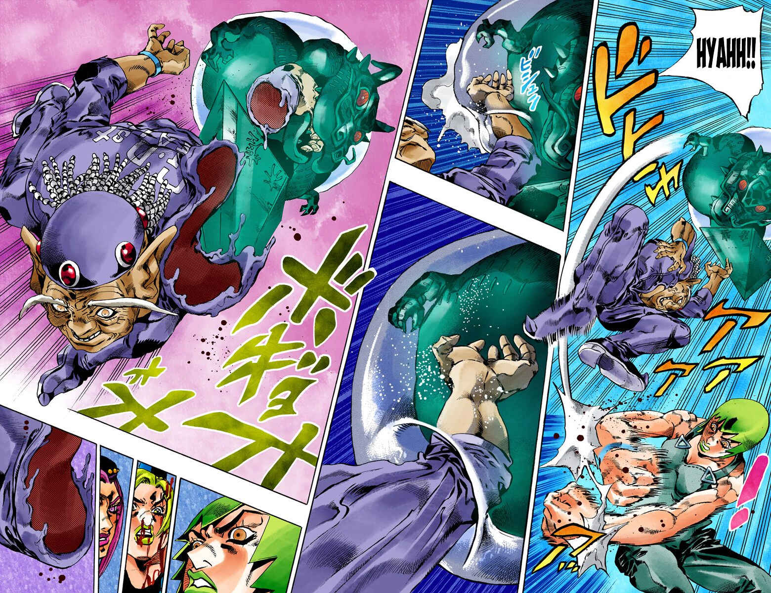 Page 4 Chapter 69 JoJos Bizarre Adventure, Part 6: Stone Ocean (Official Colored)