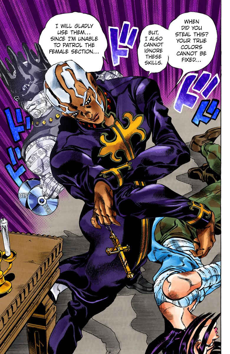 Page 15 Chapter 34 JoJos Bizarre Adventure, Part 6: Stone Ocean (Official Colored)