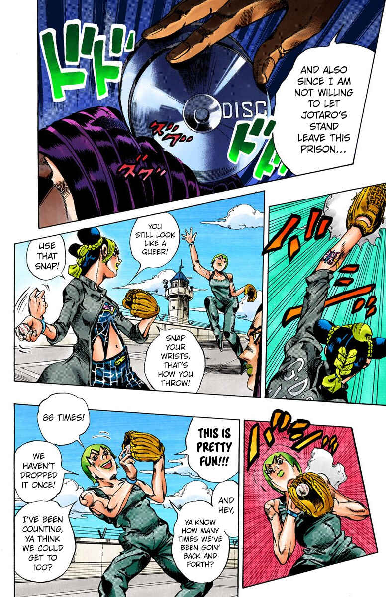 Page 16 Chapter 34 JoJos Bizarre Adventure, Part 6: Stone Ocean (Official Colored)