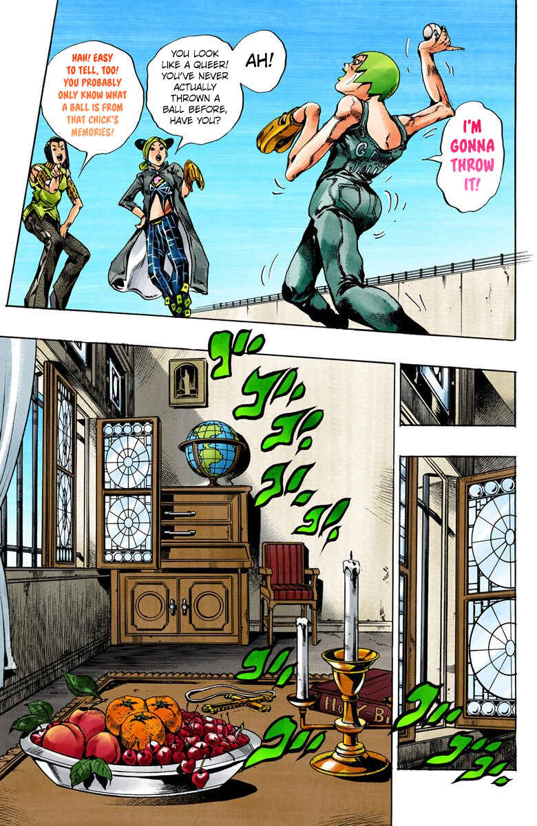 Page 9 Chapter 34 JoJos Bizarre Adventure, Part 6: Stone Ocean (Official Colored)
