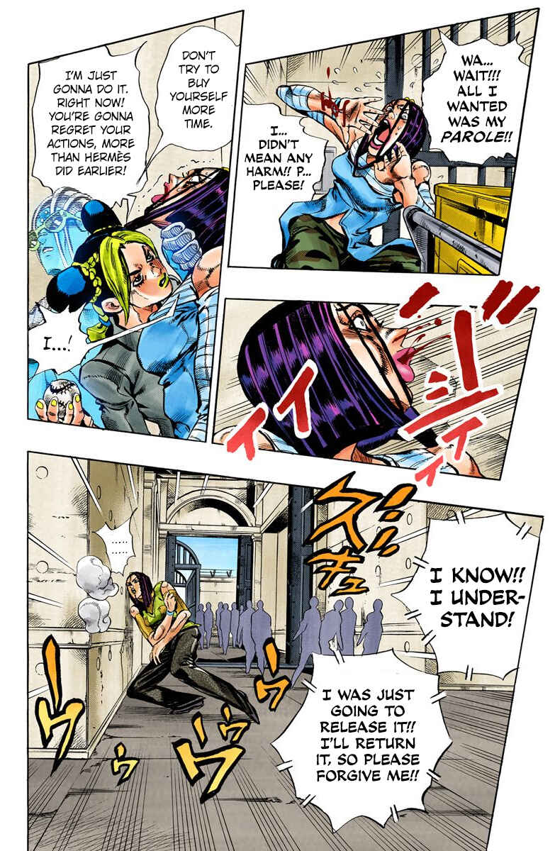 Page 4 Chapter 39 JoJos Bizarre Adventure, Part 6: Stone Ocean (Official Colored)
