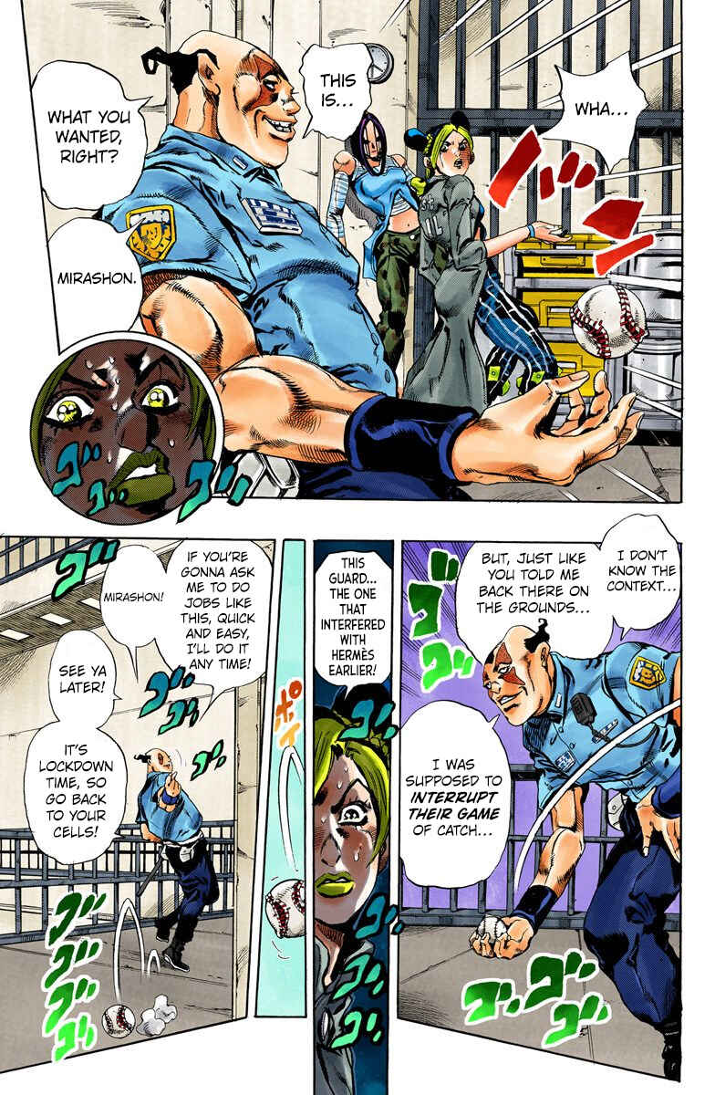 Page 9 Chapter 39 JoJos Bizarre Adventure, Part 6: Stone Ocean (Official Colored)