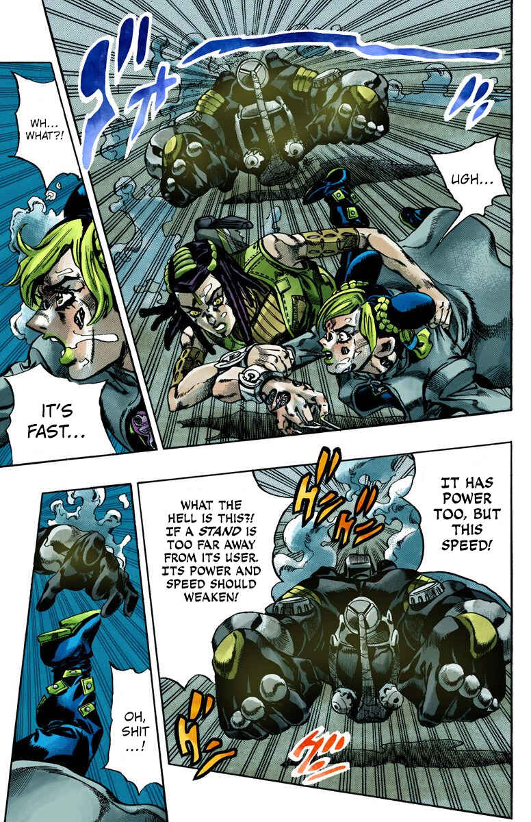 Page 12 Chapter 29 JoJos Bizarre Adventure, Part 6: Stone Ocean (Official Colored)
