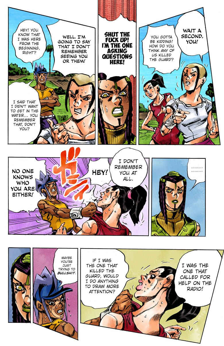 Page 19 Chapter 29 JoJos Bizarre Adventure, Part 6: Stone Ocean (Official Colored)