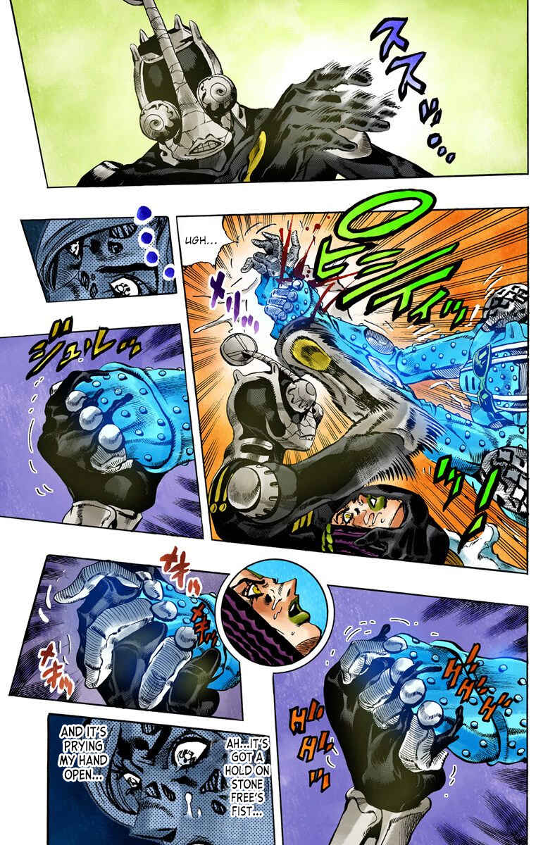 Page 4 Chapter 29 JoJos Bizarre Adventure, Part 6: Stone Ocean (Official Colored)