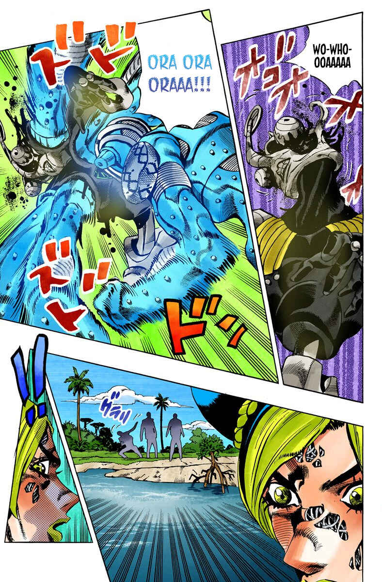 Page 8 Chapter 29 JoJos Bizarre Adventure, Part 6: Stone Ocean (Official Colored)
