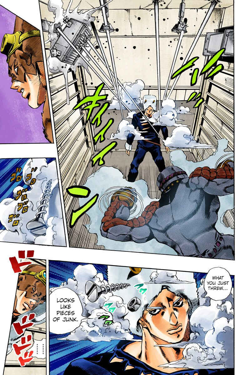 Page 12 Chapter 42 JoJos Bizarre Adventure, Part 6: Stone Ocean (Official Colored)