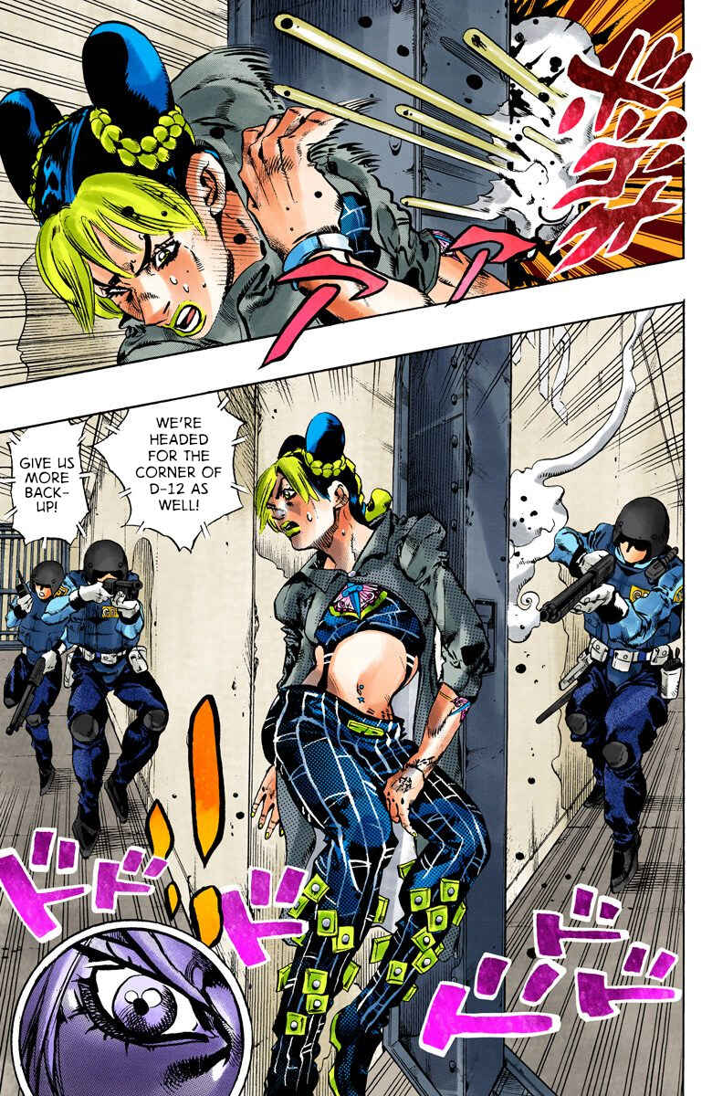 Page 10 Chapter 99 JoJos Bizarre Adventure, Part 6: Stone Ocean (Official Colored)