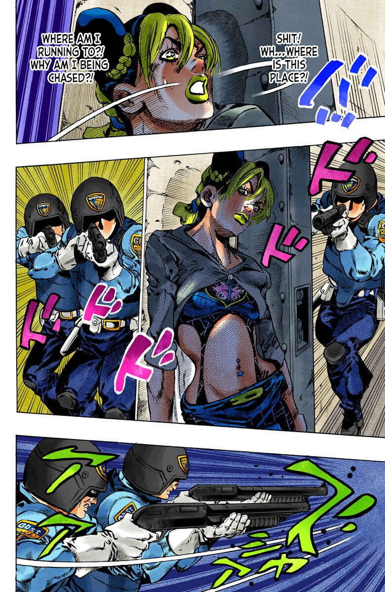 Page 11 Chapter 99 JoJos Bizarre Adventure, Part 6: Stone Ocean (Official Colored)