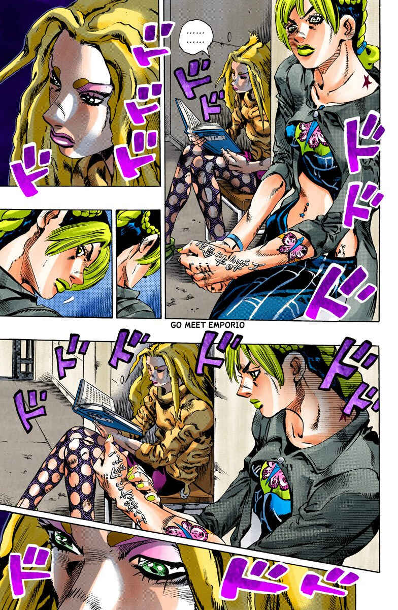 Page 5 Chapter 99 JoJos Bizarre Adventure, Part 6: Stone Ocean (Official Colored)