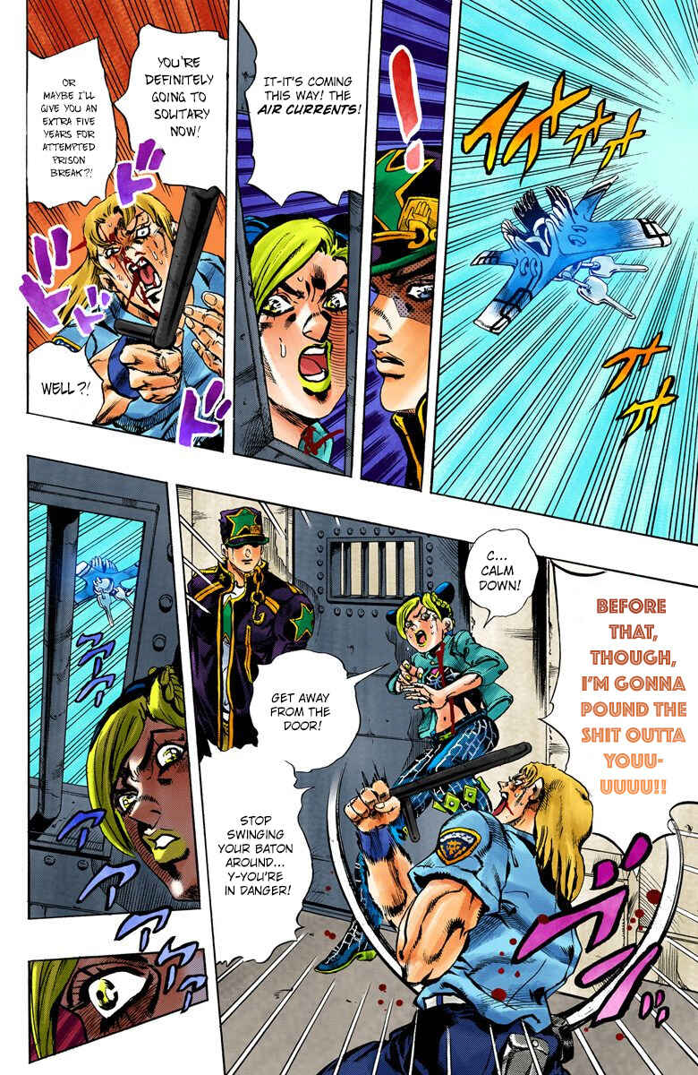 Page 14 Chapter 13 JoJos Bizarre Adventure, Part 6: Stone Ocean (Official Colored)